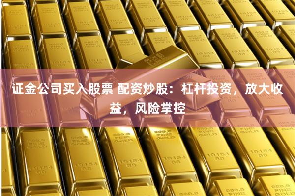 证金公司买入股票 配资炒股：杠杆投资，放大收益，风险掌控